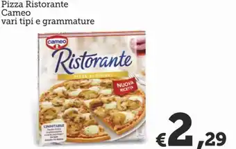 MAX Supermercati Cameo Pizza Ristorante Vari Tipi e Grammature offerta