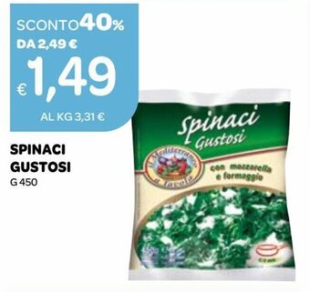 Ekom Spinaci Gustosi G 450 offerta