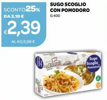 Ekom Sugo Scoglio con Pomodoro G 400 offerta