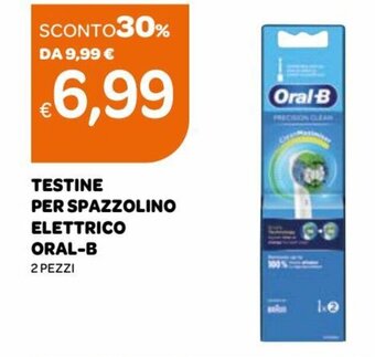 Oral-B Testine per Spazzolino Elettrico 2 pezzi