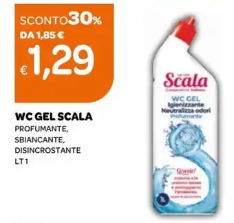 Ekom Scala WC Gel Profumante, Sbiancante, Disincrostante lt 1 offerta