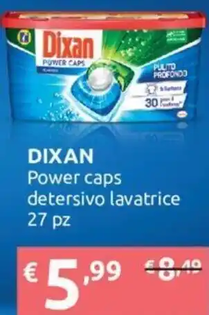 Ipersoap Dixan Power Caps Detersivo Lavatrice 27 pz offerta