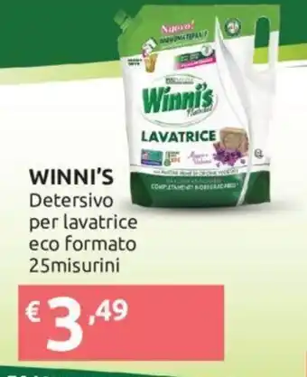 Ipersoap Winni's Detersivo Per Lavatrice Eco Formato 25 Misurini offerta