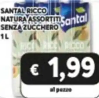 Iper La Spesa Santa Ricco Natura Assortiti Senza Zucchero 1 l offerta