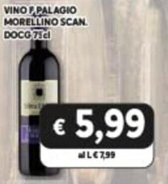 Iper La Spesa Vino F. Palaguo Morellino Scan. DOCG 75 cl offerta
