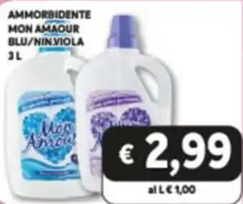 Mon Amour Ammorbidente Blu/Nin.Viola 3 l