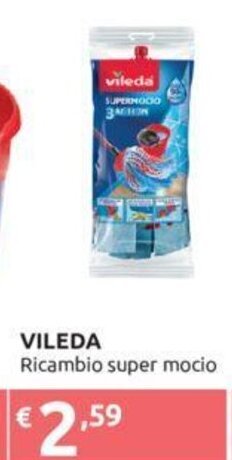 Ipersoap Vileda Ricambio Super Mocio offerta