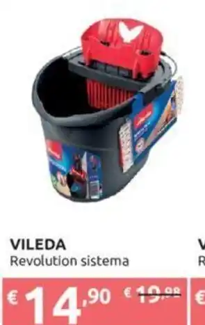 Ipersoap Vileda revolution Sistema offerta