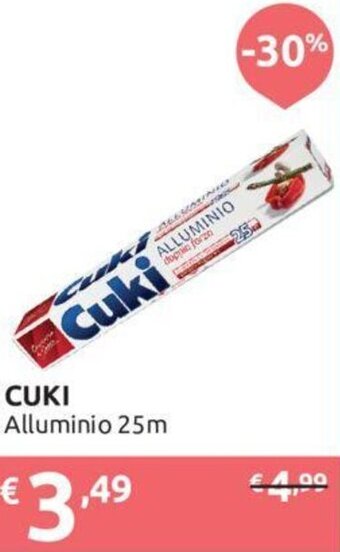 Ipersoap Cuki Alluminio 25m offerta