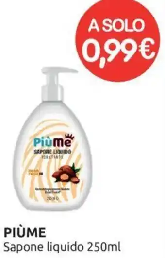 Ipersoap Piùme Sapone Liquido 250 ml offerta