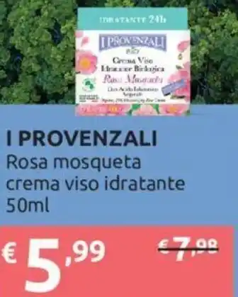 Ipersoap I Provenzali Rosa Mosqueta Crema Viso Idratante 50 ml offerta
