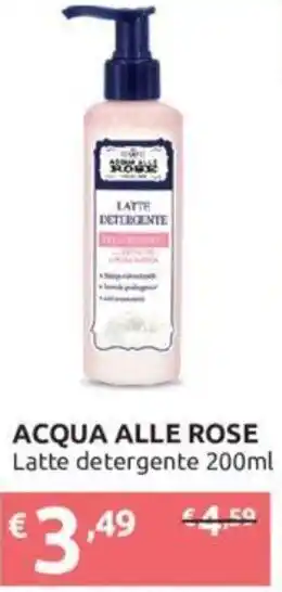 Ipersoap Acqua Alle Rose Latte Detergente 200 ml offerta