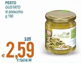 MD Discount Gustato Pesto di pistacchio g 190 offerta
