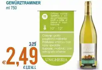 MD Discount Gewürztraminer ml 750 offerta