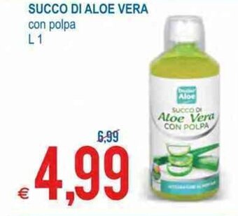 Succo di Aloe Vera con polpa L 1
