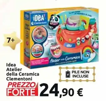Idea Atelier della Ceramica Clementoni 7+