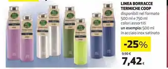 Coop Linea borracce termiche coop offerta