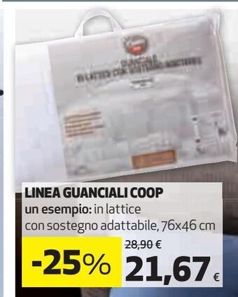 Coop Linea guanciali coop offerta
