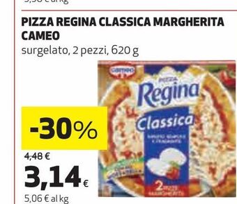 Coop Pizza regina classica margherita cameo offerta