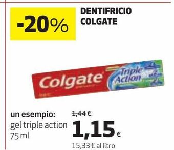Coop Dentifricio colgate offerta
