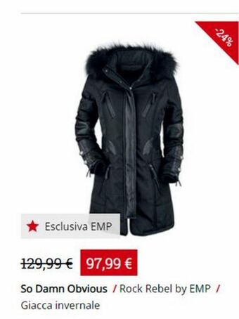 Emp Giacca invernale offerta