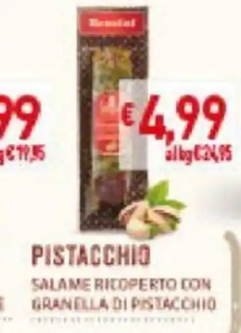 EMMEpiù Pistacchio Salame Ricoperto Con Granella Di Pistacchio offerta