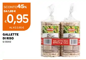 Britti Gallette di Riso 130g x 2