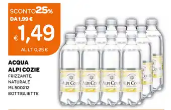 Ekom Alpi Cozie Acqua 500ml x 12 offerta