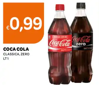 Ekom Coca Cola Classica, Zero 1lt offerta