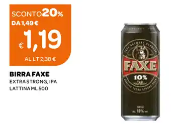 Ekom Faxe Birra 500ml offerta