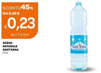 Ekom Sant'Anna Acqua Naturale 1,5lt offerta