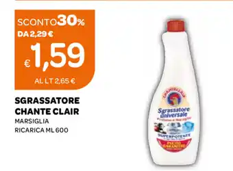 Ekom Chante Clair Sgrassatore 600ml offerta