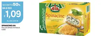 Ekom Aia Spinacine 300g offerta