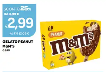 Ekom M&M's Gelato Peanut 248g offerta