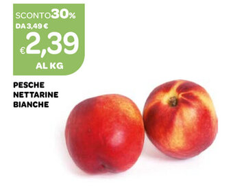 Ekom Pesche Nettarine Bianche offerta