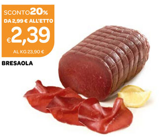 Ekom Bresaola offerta