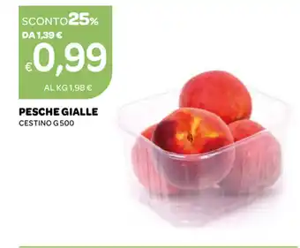 Ekom Pesche Gialle 500g offerta
