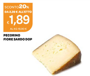 Ekom Pecorino Fiore Sardo Dop offerta