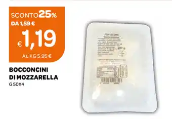 Ekom Bocconcini di Mozzarella 50g x 4 offerta