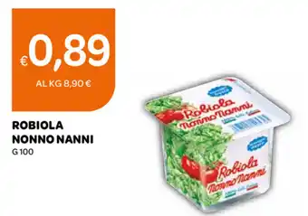 Ekom Nonno Nanni Robiola 100g offerta