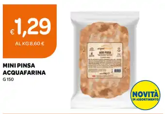 Ekom Acquafarina Mini Pinsa 150g offerta