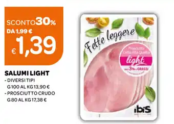 Ekom Salumi Light 100g/80g offerta