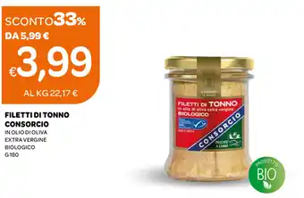 Consorcio Filletti di Tonno 180g