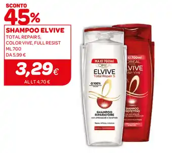 Ekom Elvive Shampoo 700ml offerta