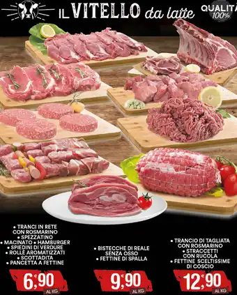 Gecop Trancio di Tagliata con Rosmarino, Straccetti con Rucola, Fettine Sceltissime di Coscio offerta