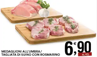 Gecop Medaglioni All'Umbra/Tagliata di Suino Con Rosmarino offerta