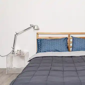 Kisenè Kisenè trapunta double face in microfibra + busta - grigio offerta