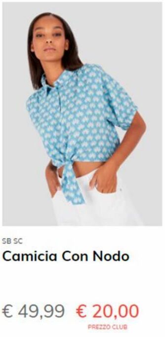 Camicia con nodo