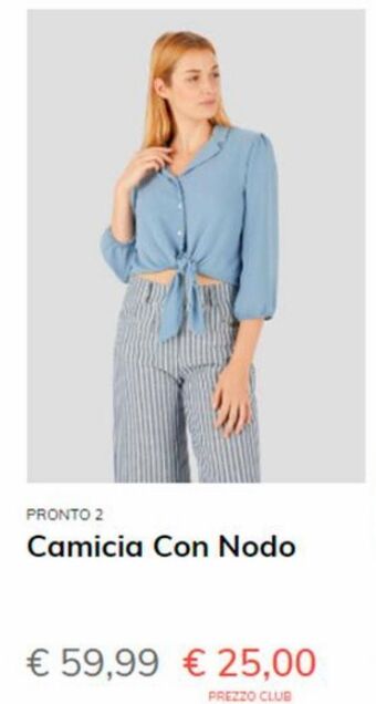 Conbipel Camicia con nodo offerta