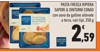 Conad City Pasta fresca ripiena sapori & dintorni conad offerta